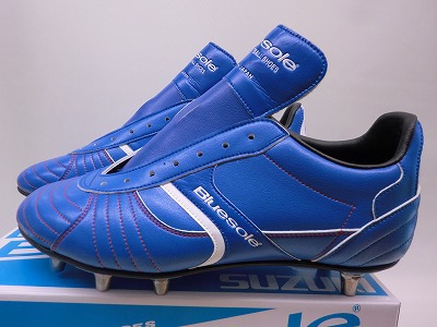 スズキスポーツBluesoleラグビースパイク! カラー、足型ぴったり