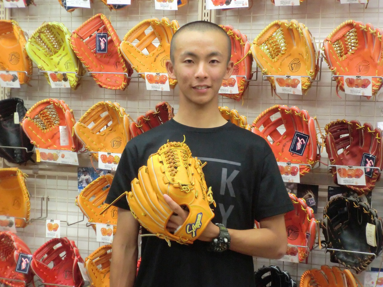 久保田スラッガーオーダーグラブ(型付け・型直し)／鹿児島の