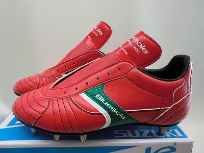 スズキスポーツBluesoleラグビースパイク! カラー、足型ぴったり
