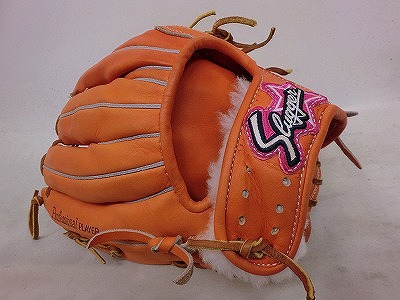 この道30年】久保田スラッガ-硬式グラブ KSGーSPT DPオレンジ 外野用に