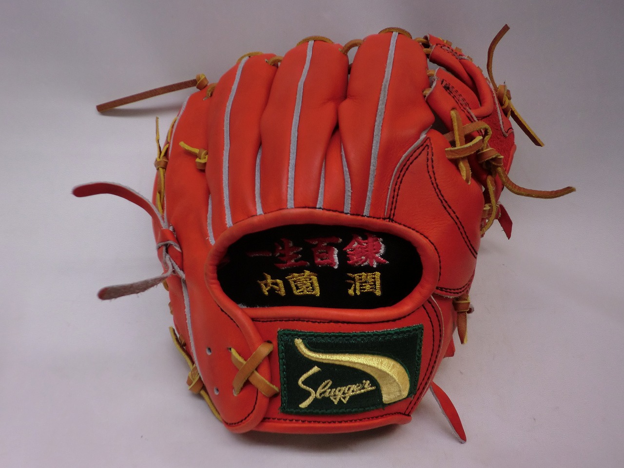 グラビアス 侍風7.2LH レッドカラー特典付き この道30年】久保田スラッガーグラブ カラーオ-ダ-硬式グラブ／鹿児島