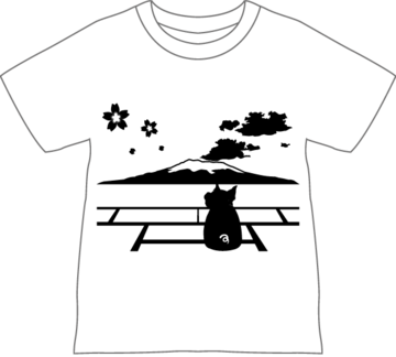 黒豚・桜島オリジナルTシャツの写真
