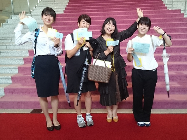 インターン生と共に県議会傍聴☆彡