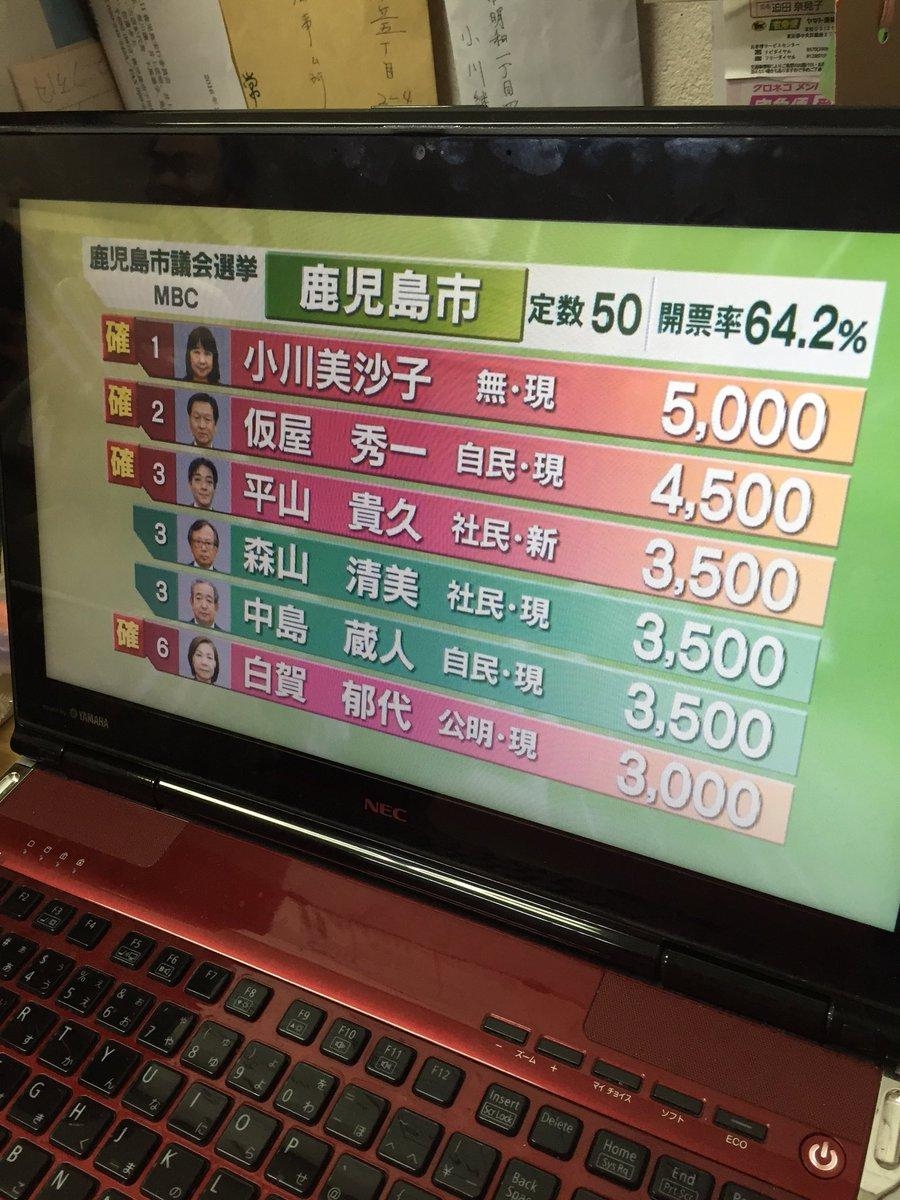 開票速報にドキドキ