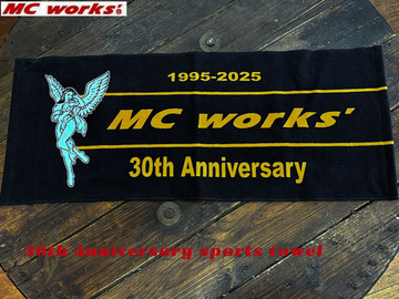 MC WORKS 30th Anniversary sports towel̎ʐ^