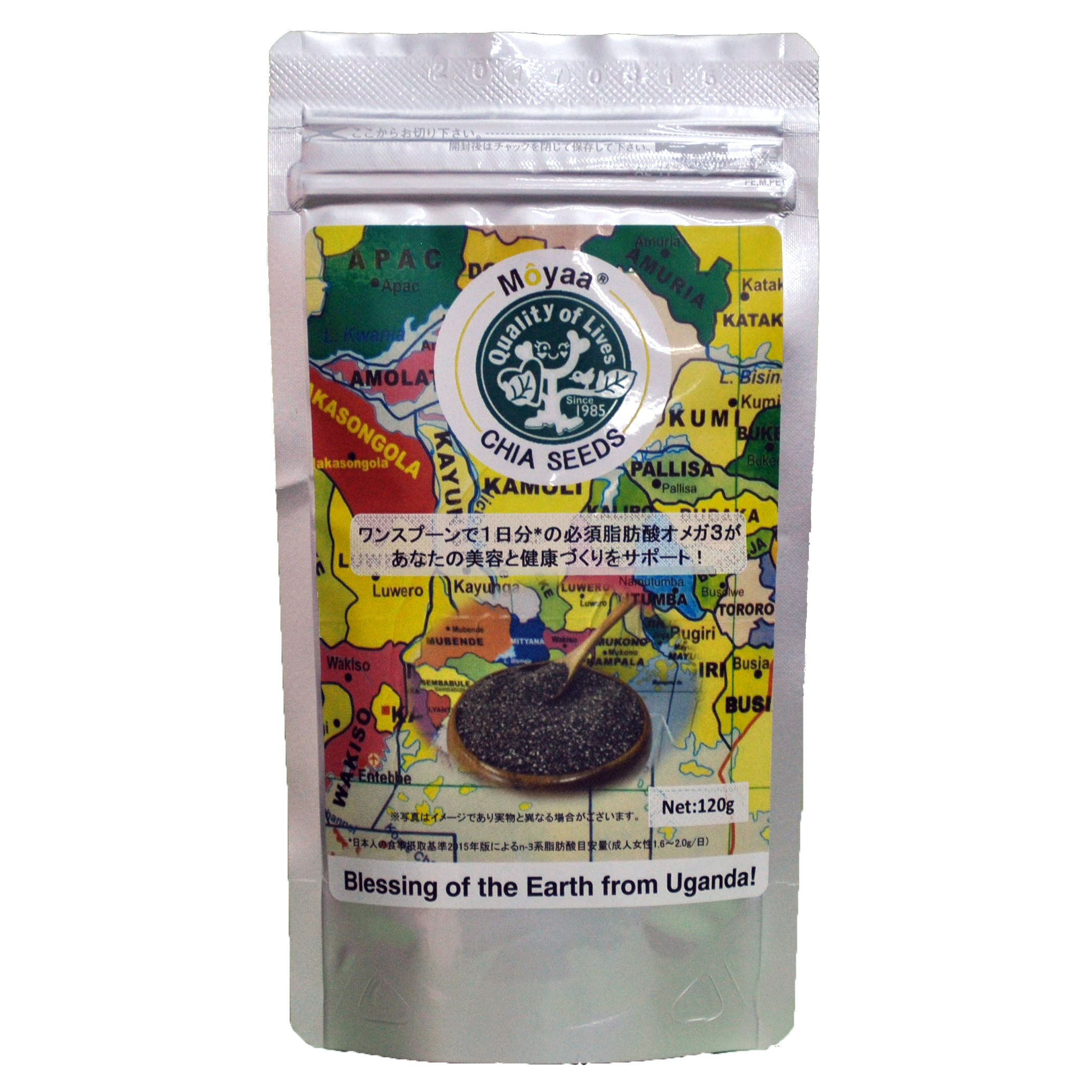  Moyaa Chia Seeds 120g</br>EK_Y [E`AV[h 120g